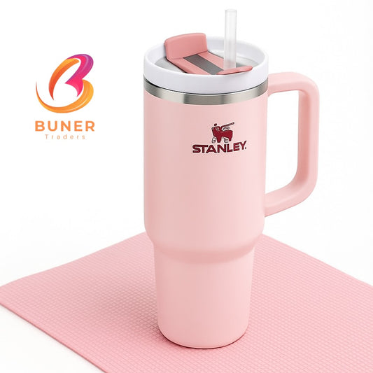 Original Stanley Tumbler Cup - 40oz Stainless Steel - Pink