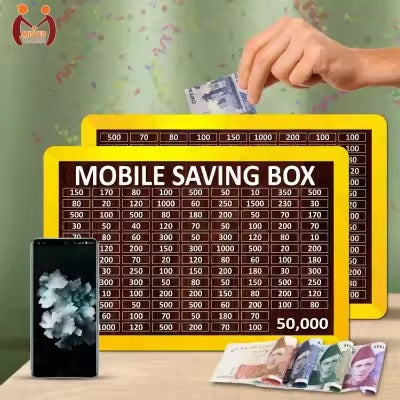 Mobile Wooden Saving Box